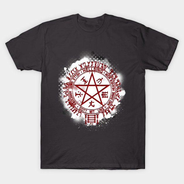 Hellsing's Pentagram T-Shirt by NachosOverdose